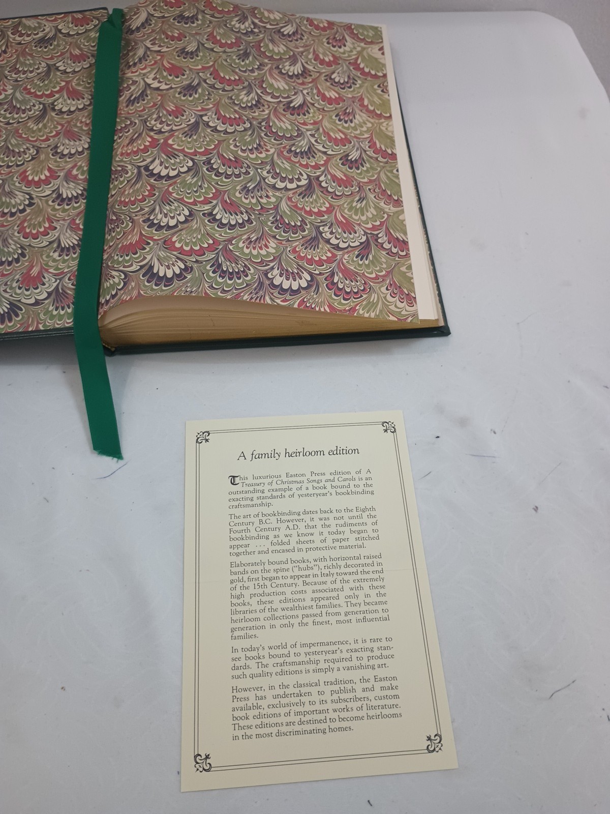 Easton Press A Treasury of Christmas Stories and Poems Free Shipping