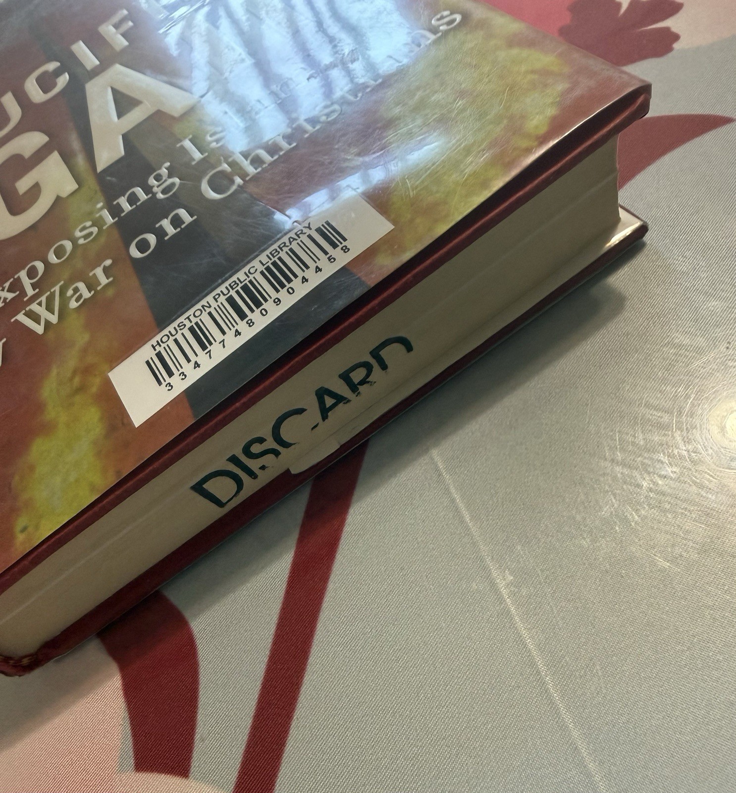 EX-LIBRARY!! Crucified Again by Raymond Ibrahim HC w/ DJ.. First Edition, 2013.