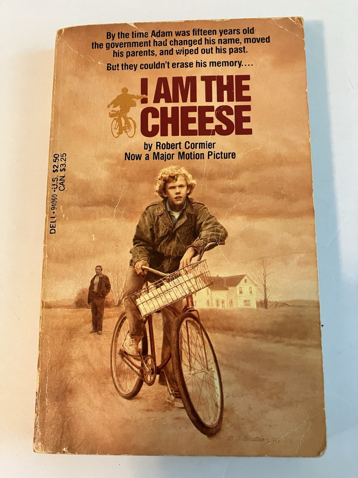 I AM THE CHEESE ROBERT CORMIER PB 1983 LAUREL LEAF CORRUPTION TV MOVIE TIE-IN