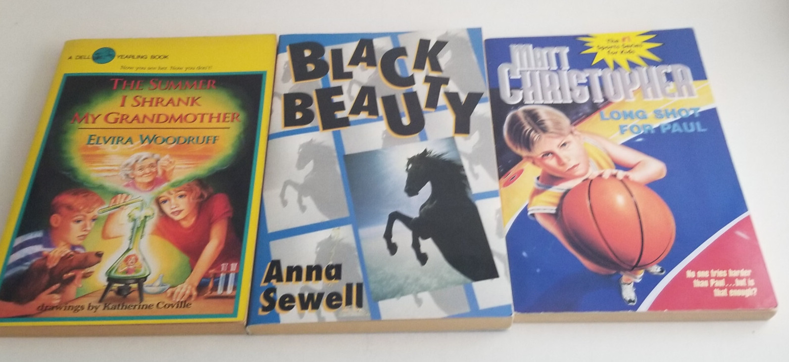 Vintage Lot of 9 Elementary Level Paperback Chapter Books 1970″ to 2000’s B70