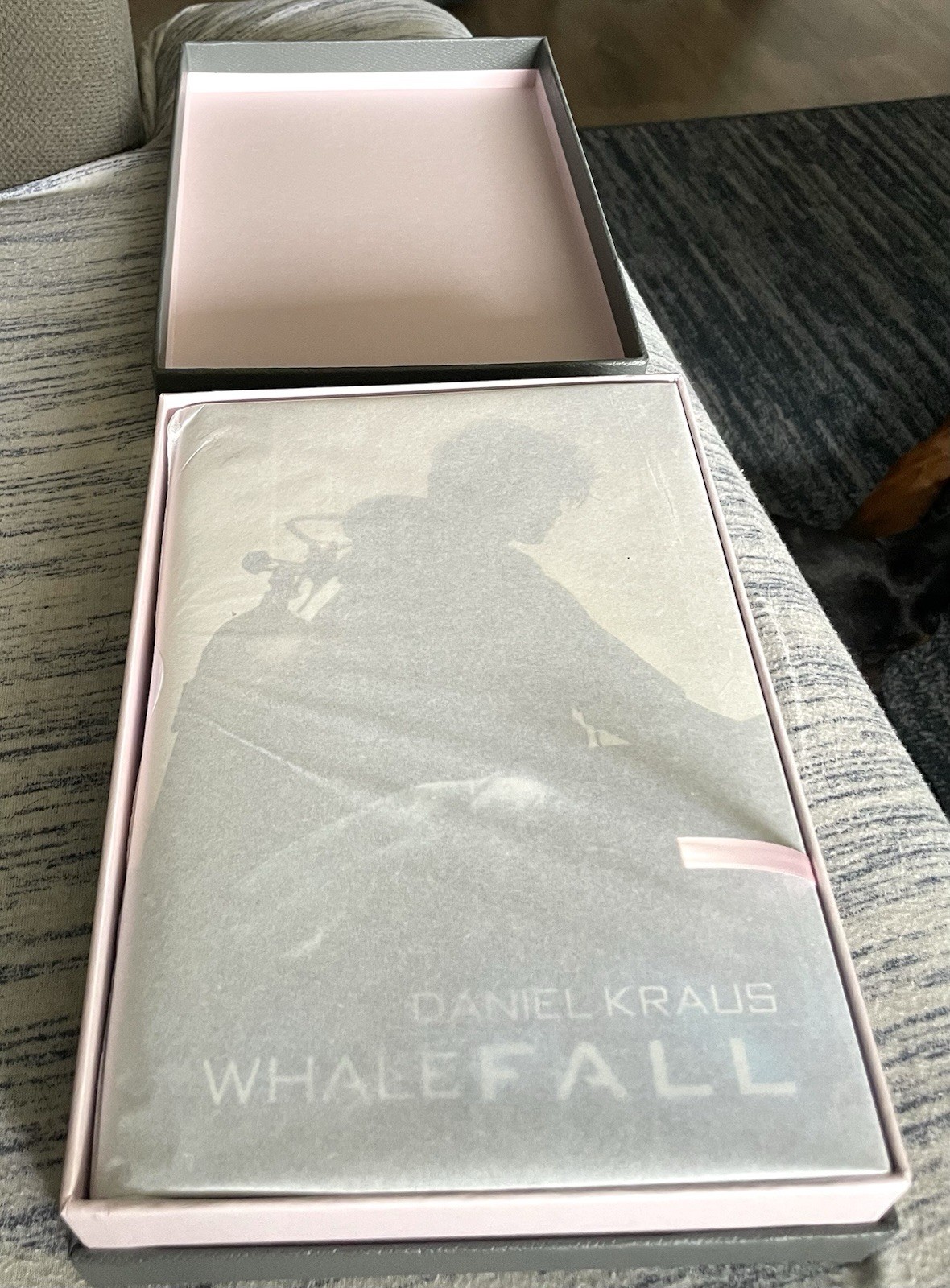 Daniel Kraus Whalefall SST UK SIGNED/#’d HC/DJ Beautiful Enclosure VERY UNIQUE