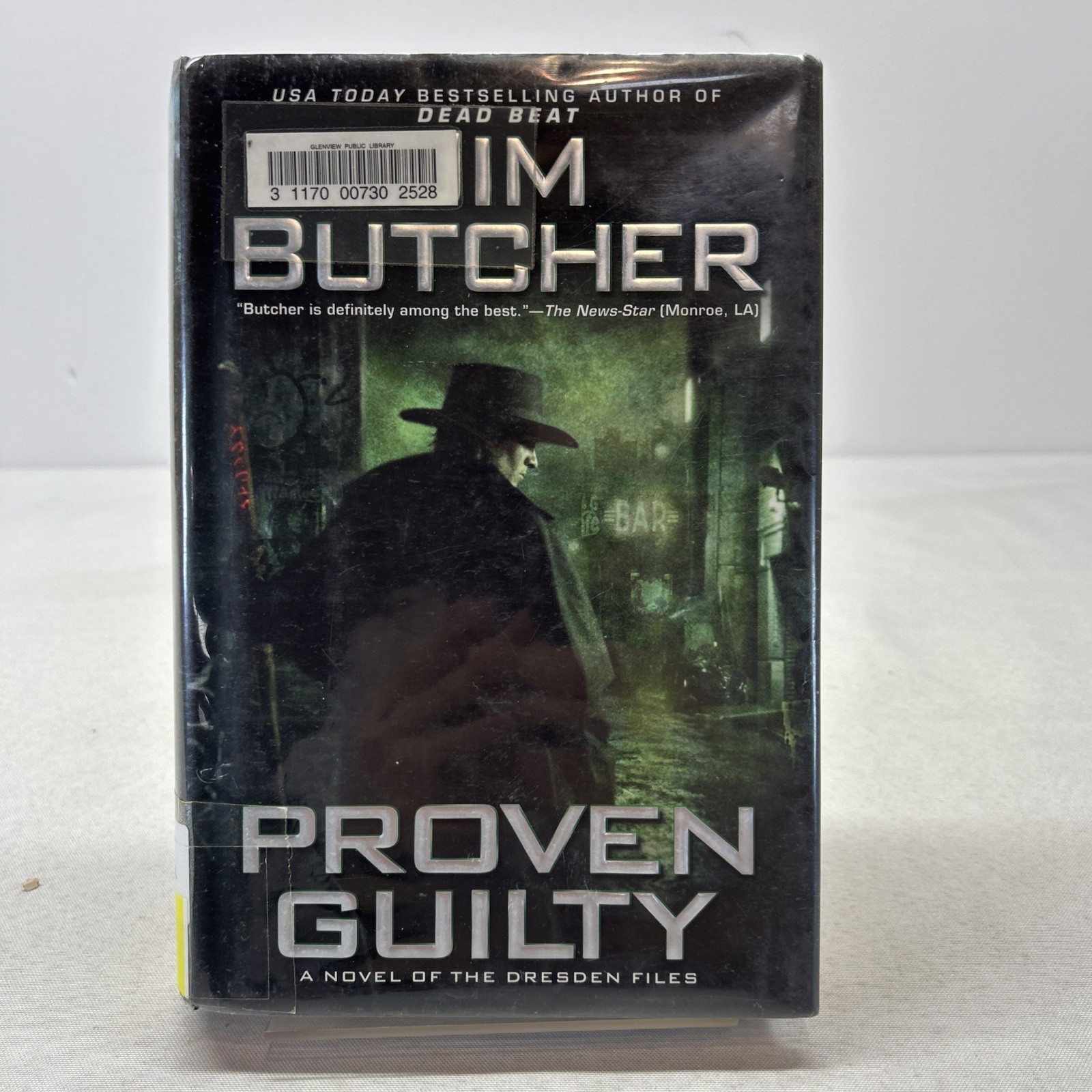 Proven Guilty by Jim Butcher HC DJ 2006 1st Ed 3rd Print Water Damage