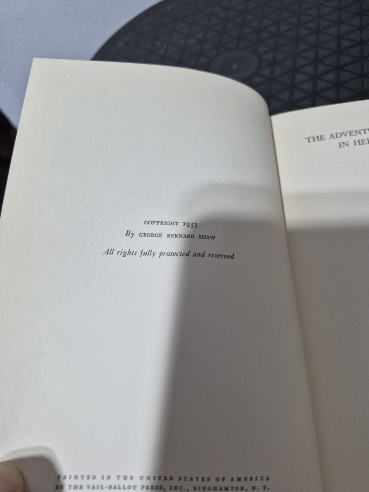 The Adventures Of The Black Girl In Her Search For God George Bernard Shaw 1933