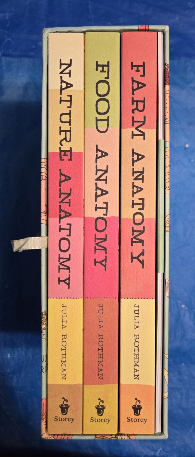 The Julia Rothman Collection: Farm Anatomy, Nature Anatomy, and Food Anatomy VG