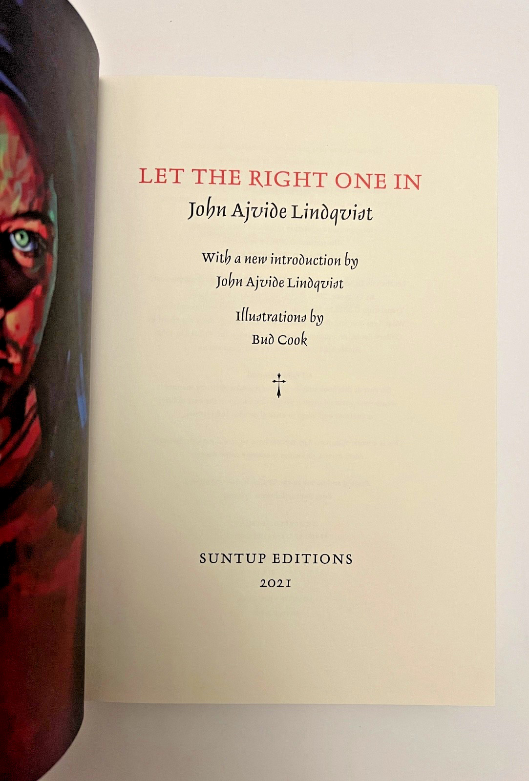 Let the Right One In John Ajvide Lindqvist Signed Numbered #155 Suntup Edit New