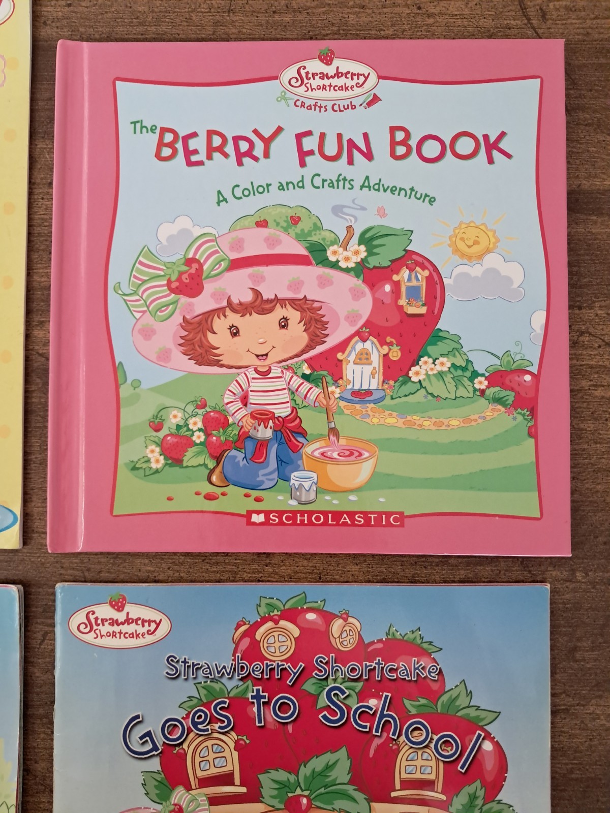 Early 2000s Strawberry Shortcake Book Lot