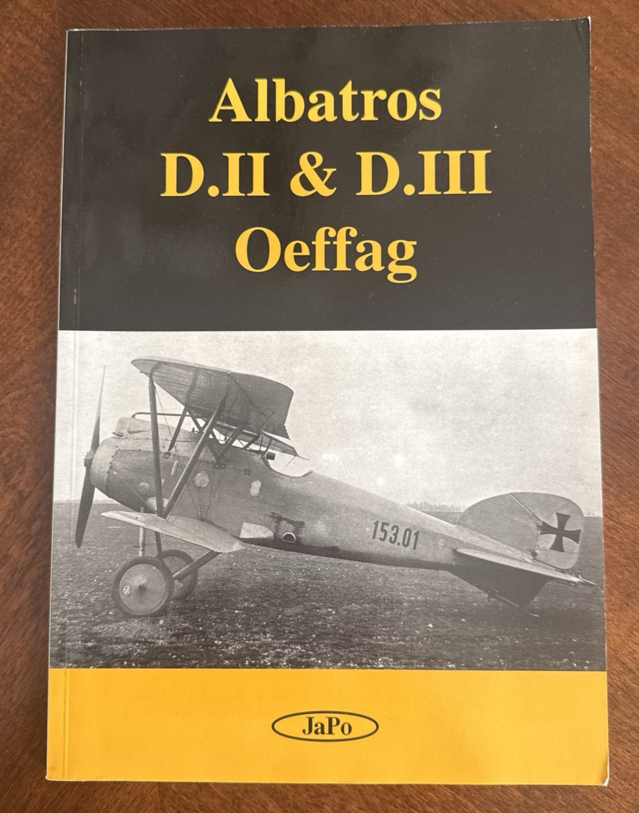 JaPo Albatros D.II & D.III Oeffag Austria Hungary WWI German Soft Cover 1998