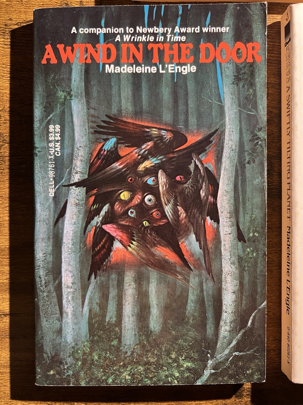 A Wrinkle in Time by Madeleine L’Engle 1976 PB Dell Laurel Leaf STRANGER THINGS