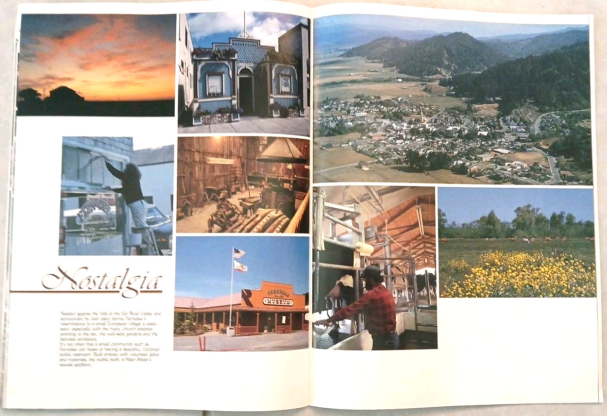 Vtg 30+ Pages Complete Guide Victorian Ferndale Historical Landmark #883 1990 Ed