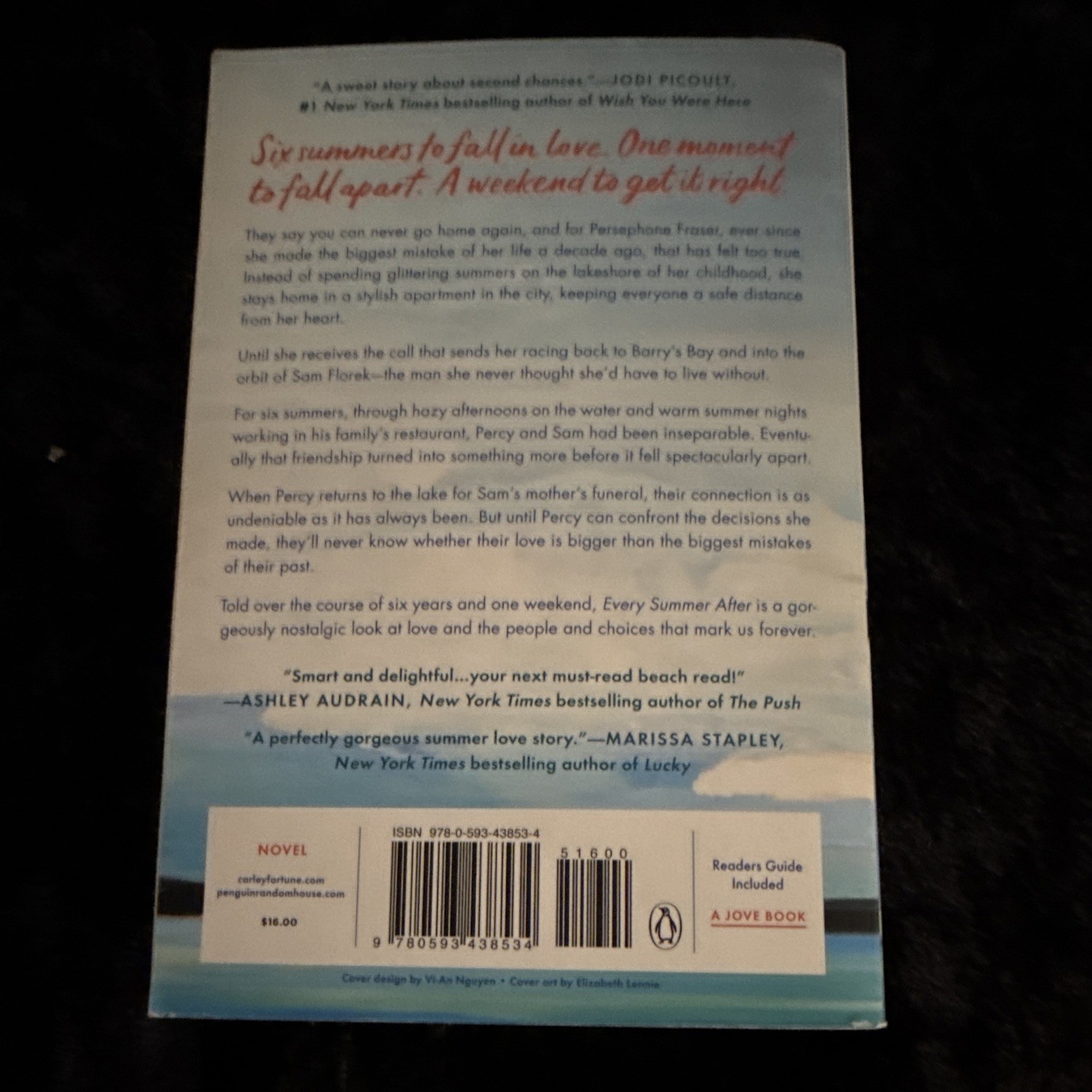 Carley Fortune Every Summer After (Paperback) Romance Readers Guide