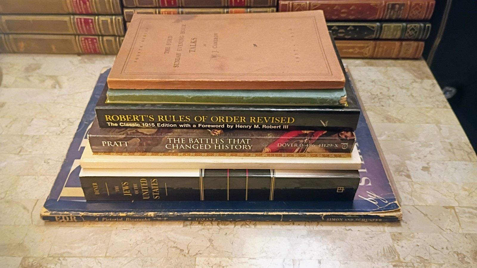 Premium History Book Lot – 7 Pcs (Includes Pre-WWII Ephemera & First Printings)