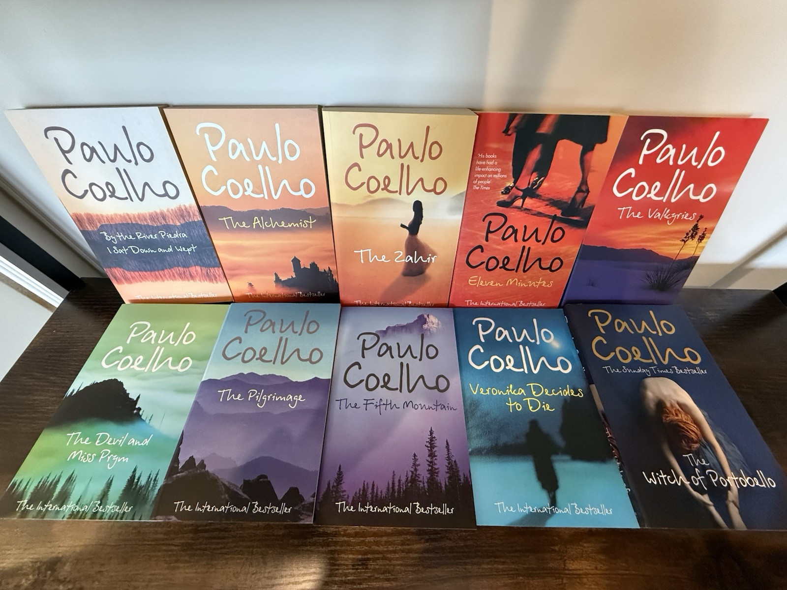 Rare Paulo Coelho Book Set (10 UK books)