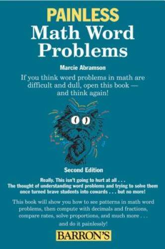 Painless Math Word Problems (Painless Series) – Paperback – GOOD
