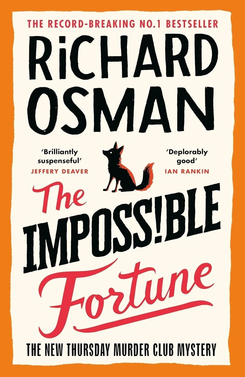 The Impossible Fortune By Richard Osman Paperback..