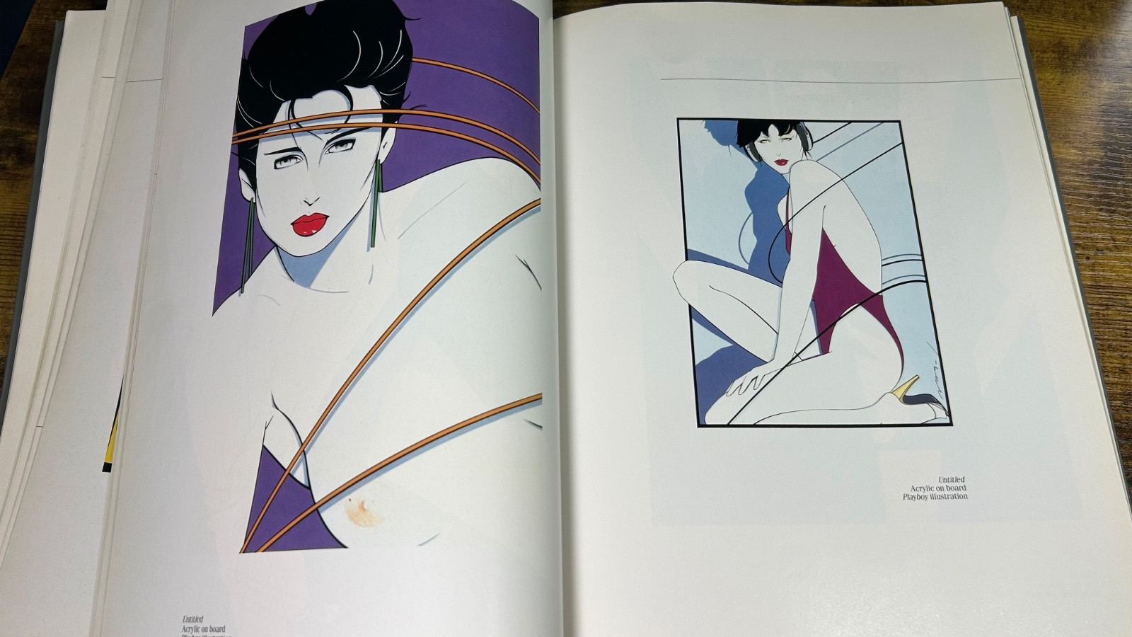 Nagel: The Art of Patrick Nagel 1980s Art Deco 1987 1st Paperback Edition
