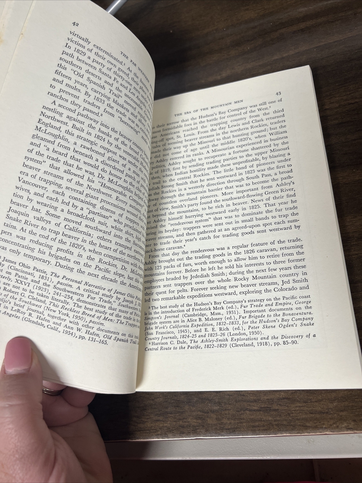 The Far Western Frontier 1830-1860, copyright 1956, by Ray Allen Billington.