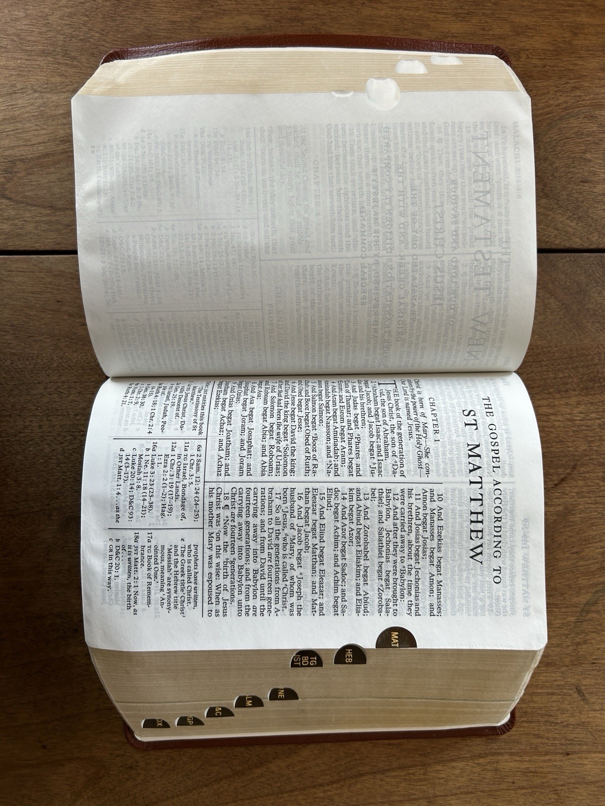 Holy Bible Book of Mormon Doctrine and Covenants Pearl of Great Price Indexed