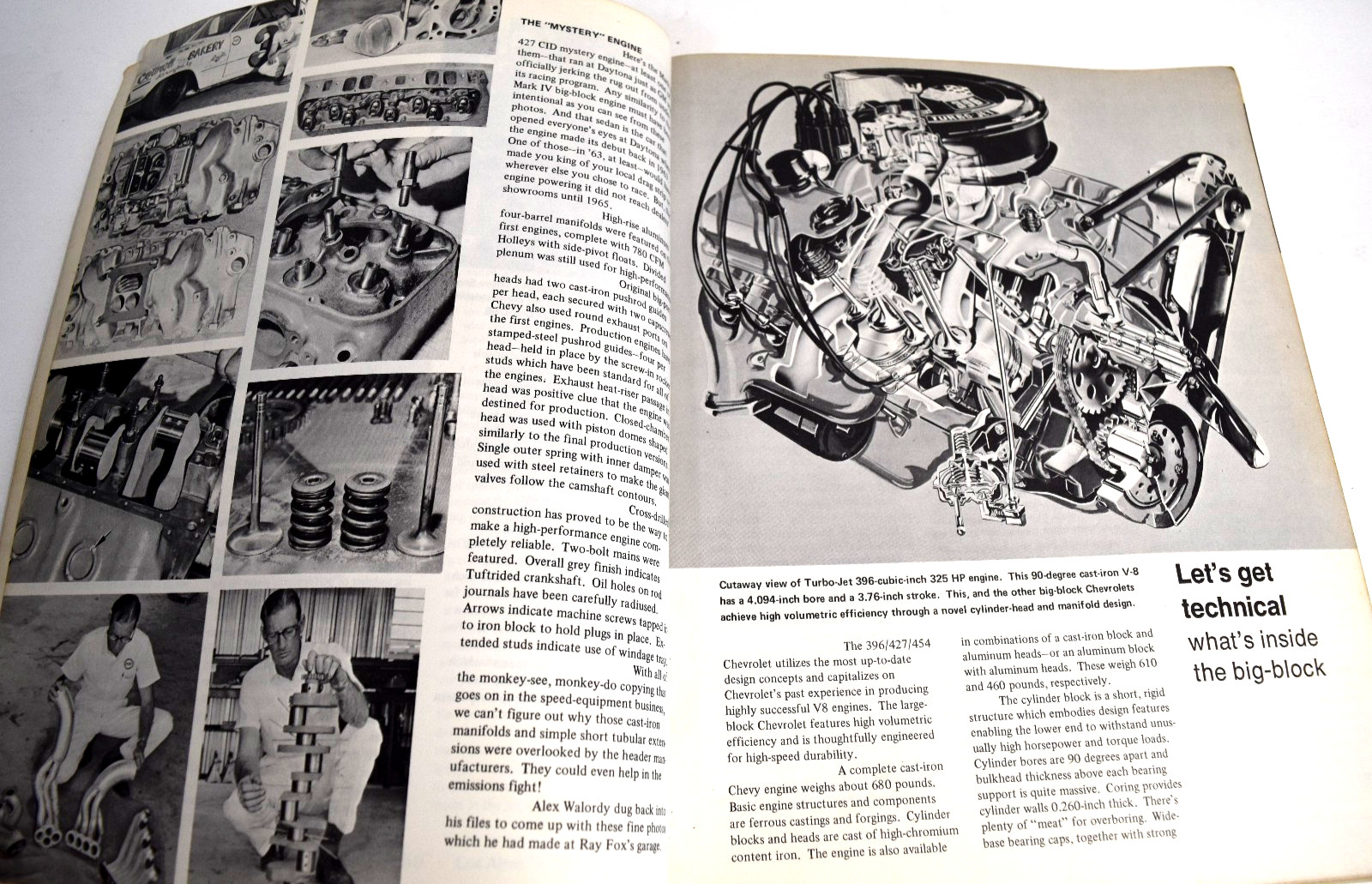 How To HOTROD Big-Block Chevys 396*402*427*454* H.P. Books Vintage PB *GOOD +*
