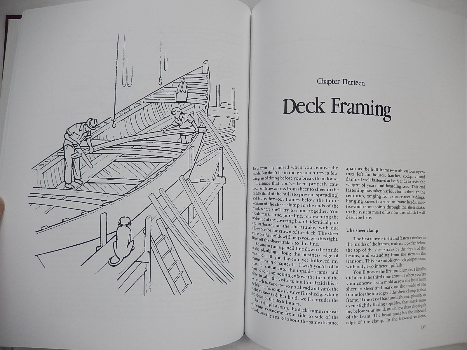 How to Build a Wooden Boat by David C. McIntosh, 1987, Hardcover & DJ