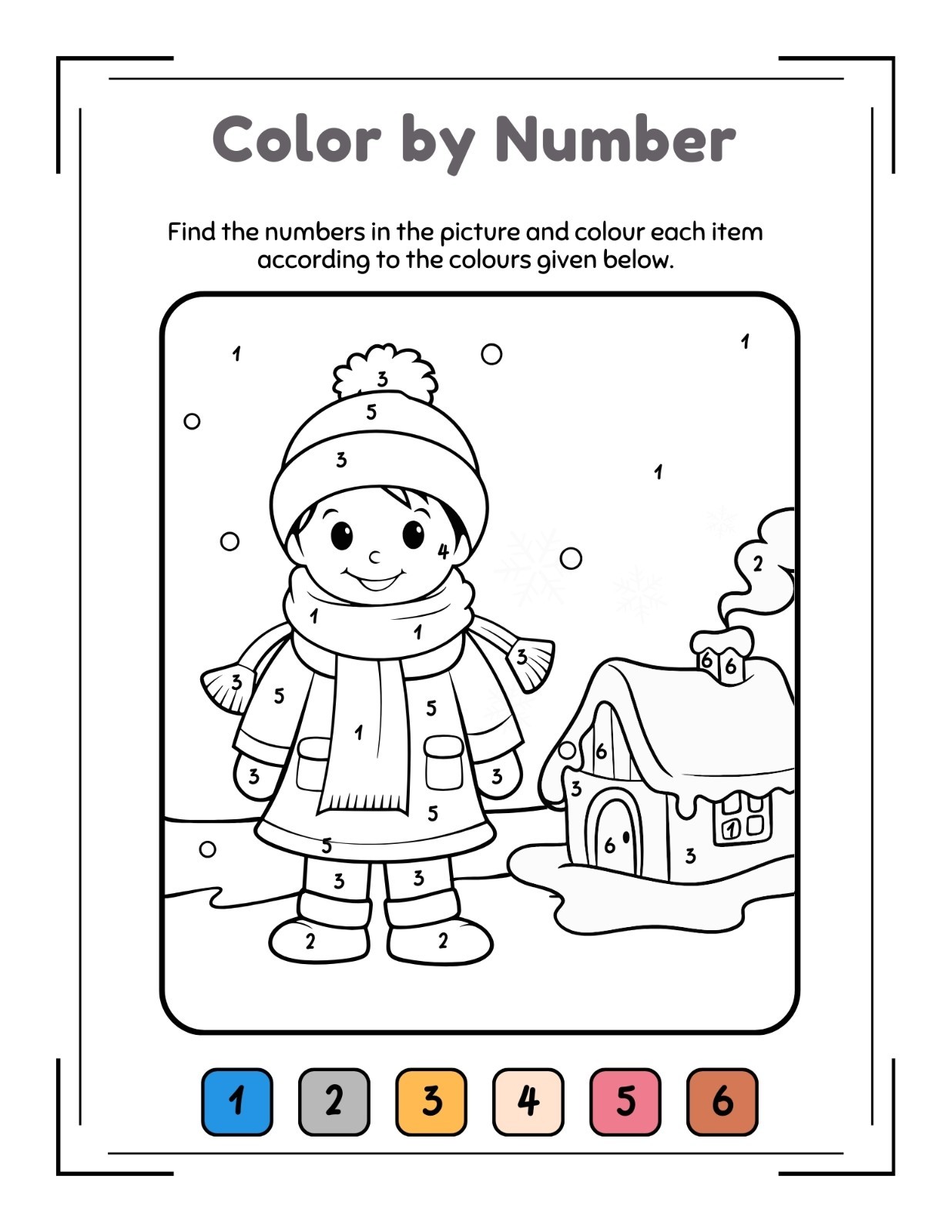 DIGITAL CONTENT – Coloring Book for Children 120 Pages*PRINTING REQ’D*