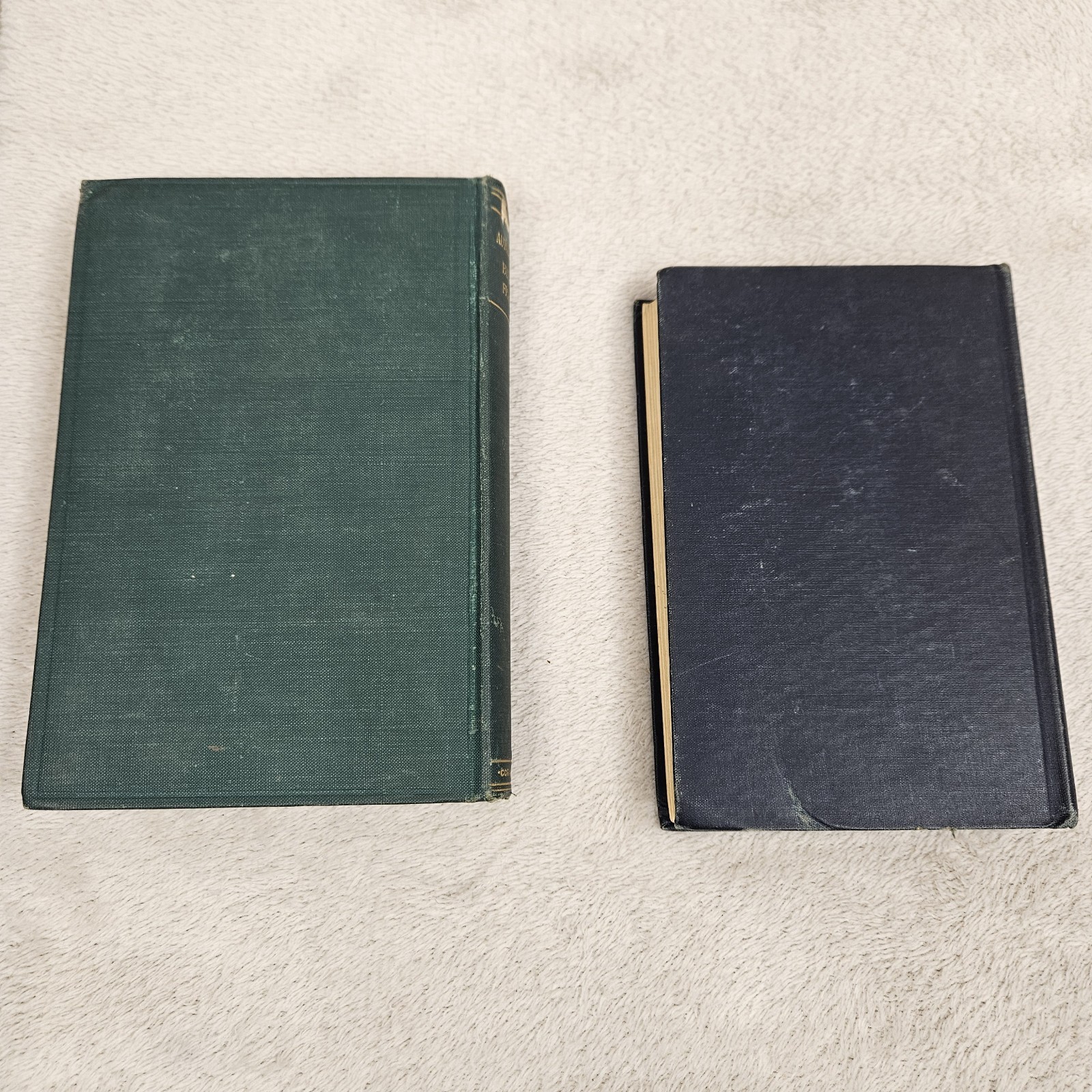 Autobiography Of Benjamin Franklin & Other Papers Set Of 2 Vintage Hardcover