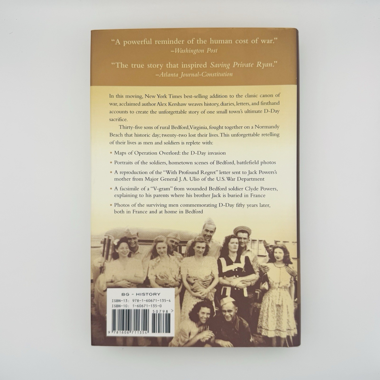 The Bedford Boys: One American Town’s Ultimate D-day Sacrifice by Kershaw, Alex