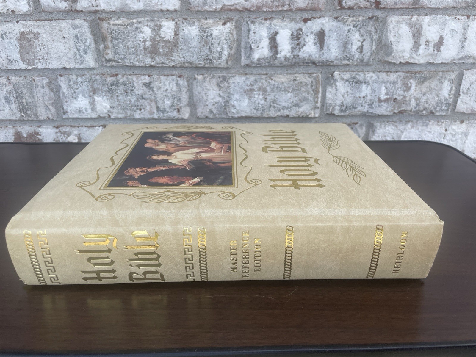 Holy Bible King James Red Letter Edition Illustrated Very Large Weighs 5lbs8oz