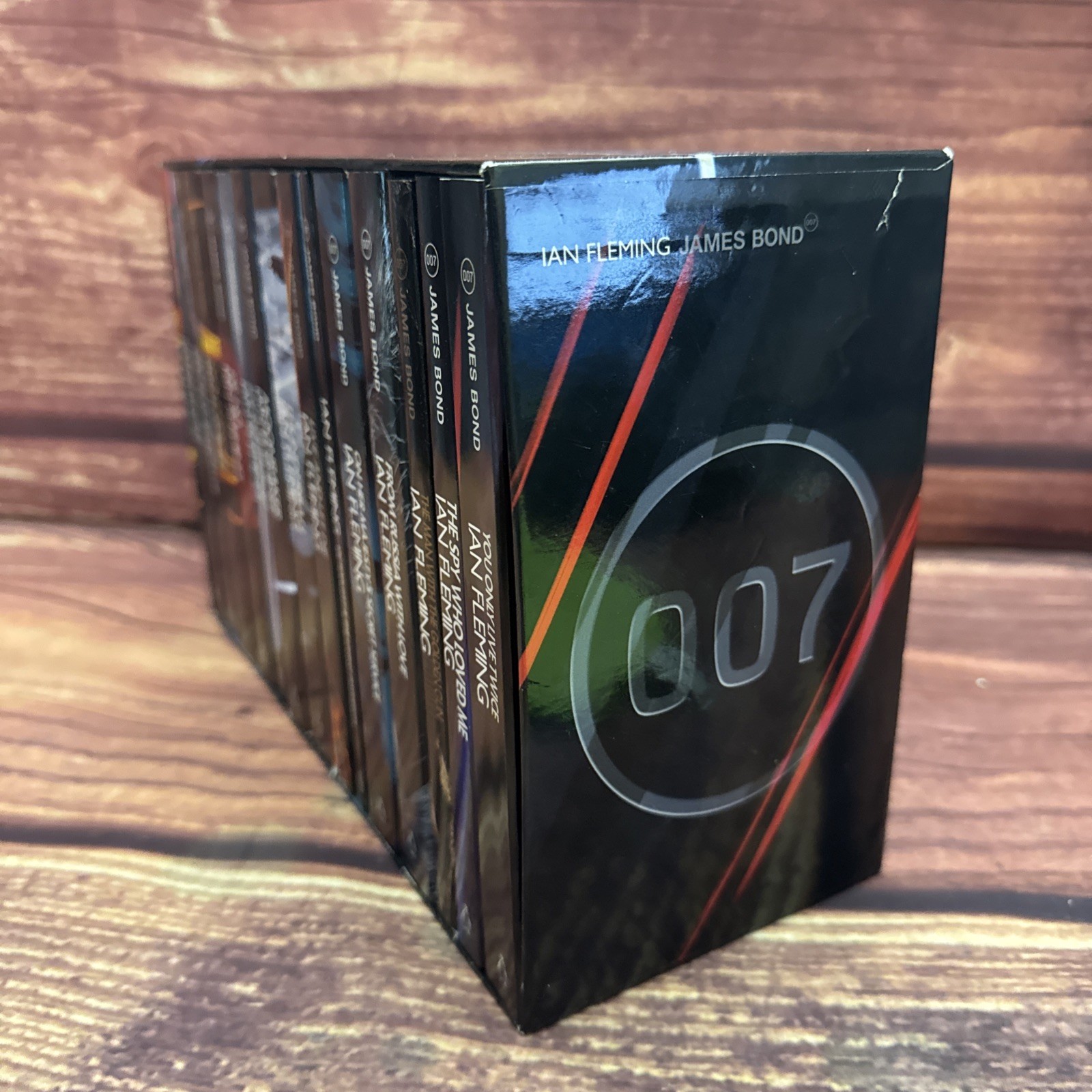 James Bond 007 – 14 Book Box Collectors Set Ian Fleming Paperback Books