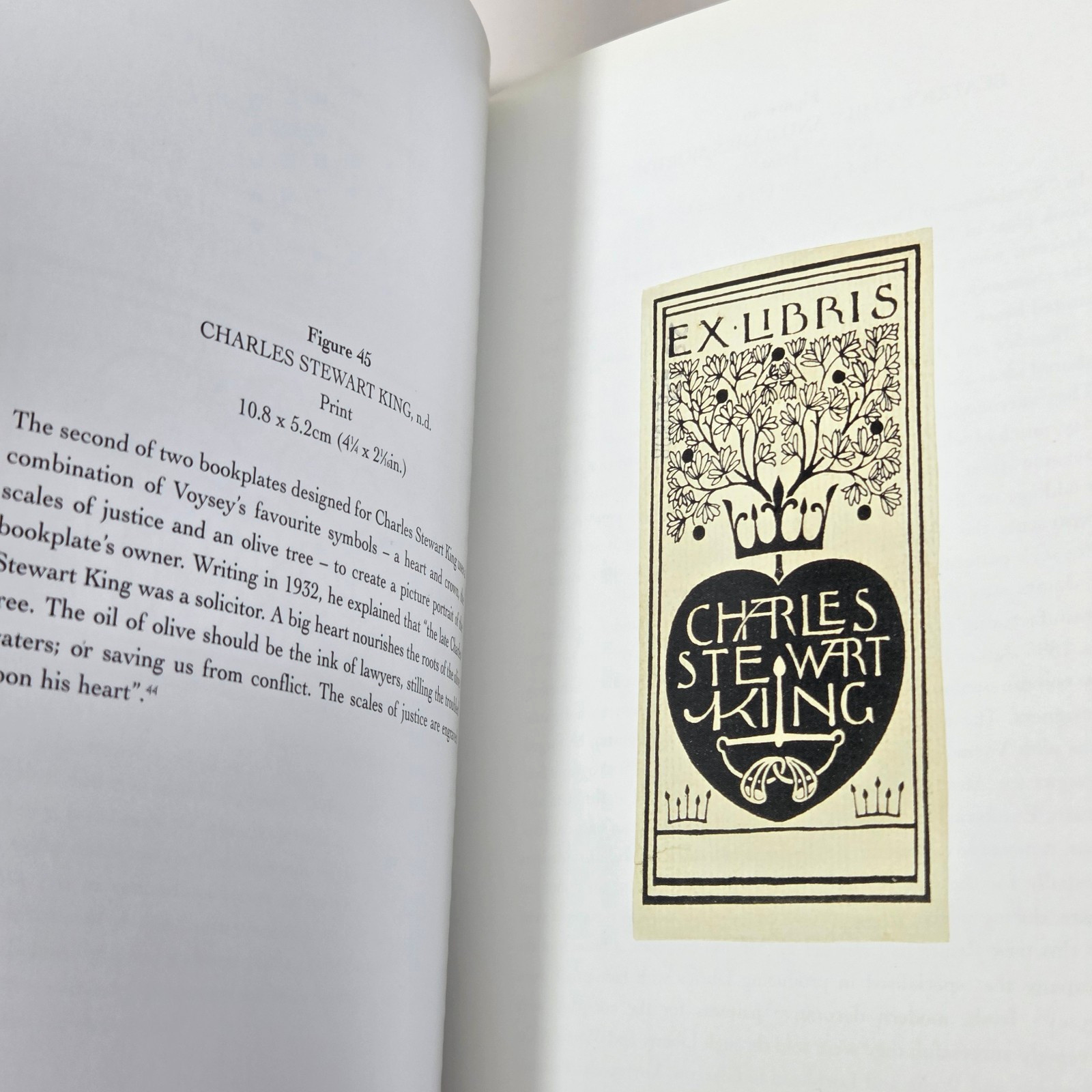 Bookplates Badges Voysey Architect Designer Arts Crafts Movement HCDJ 2011