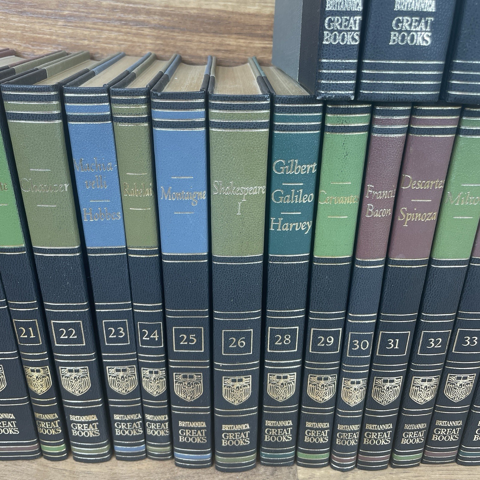 GREAT BOOKS OF THE WESTERN WORLD Britannica-1952, 1986 Printing. Vols- YOU PICK