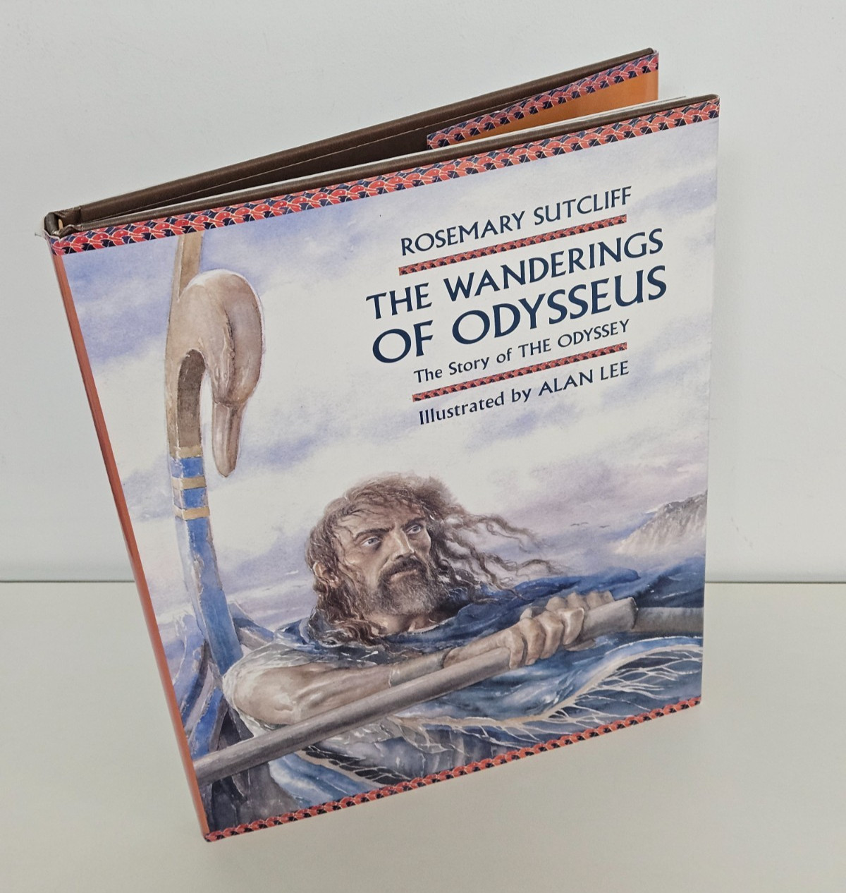 The Wanderings of Odysseus: THE STORY OF THE ODYSSEY Hardcover DUST JACKET 1996
