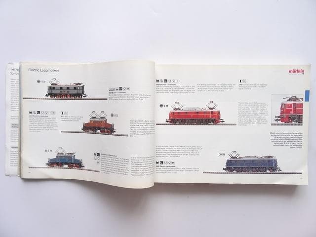 Märklin Model Railway Catalog 1997/98 Books, 496 pages,