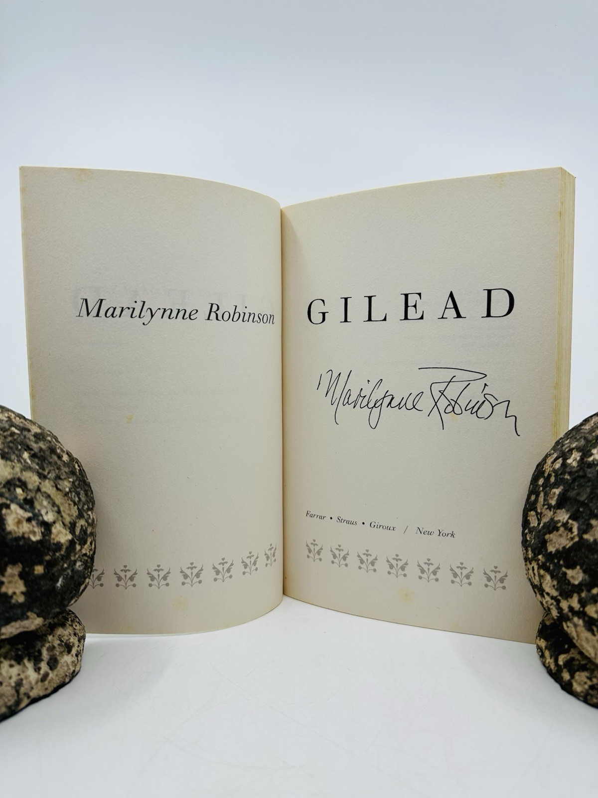 Marilynne Robinson Gilead & Home 4 Book Lot 1st Edition & ARC Each Gilead Signed
