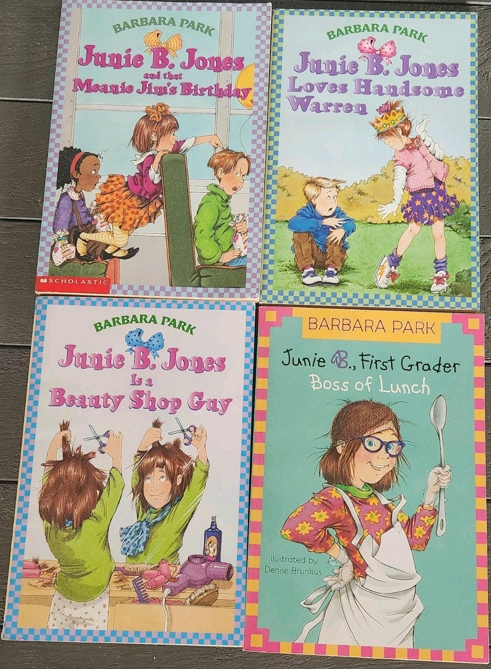 Lot of 16 Vintage 1990s-2000s Junie B. Jones By Barbara Park Softcover Books