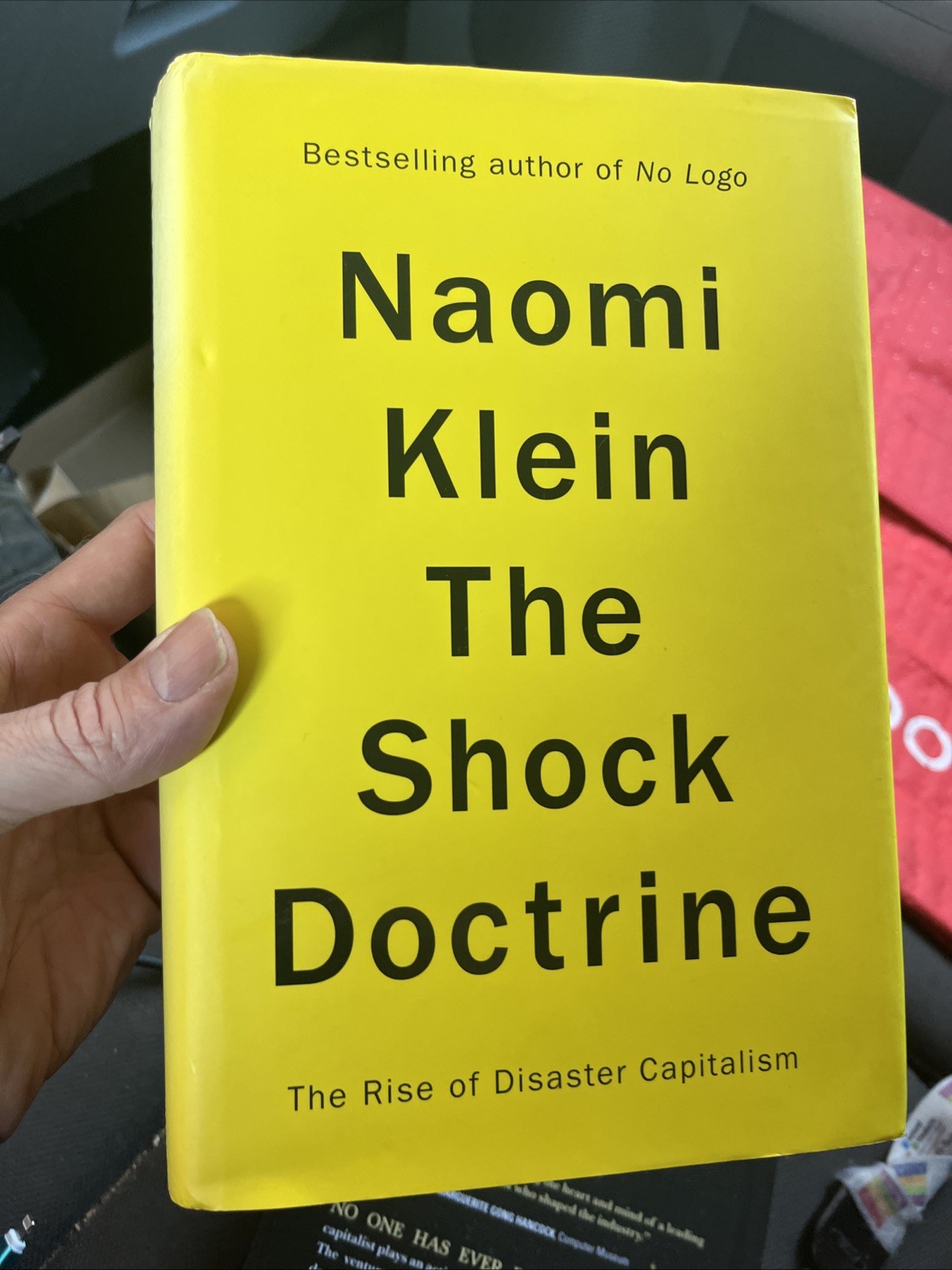 Shock Doctrine By NAOMI KLEIN Near fine