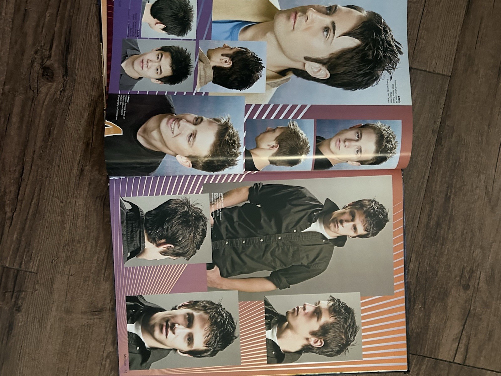 Y2K Hair Salon Books 2000s Passion Men’s Book and Men’s Look Hairstyles Vol 10