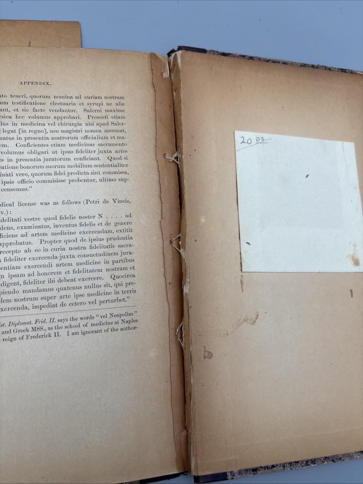 Antique Book School of Salernum: An Historical Sketch of Mediaeval Medicine 1883