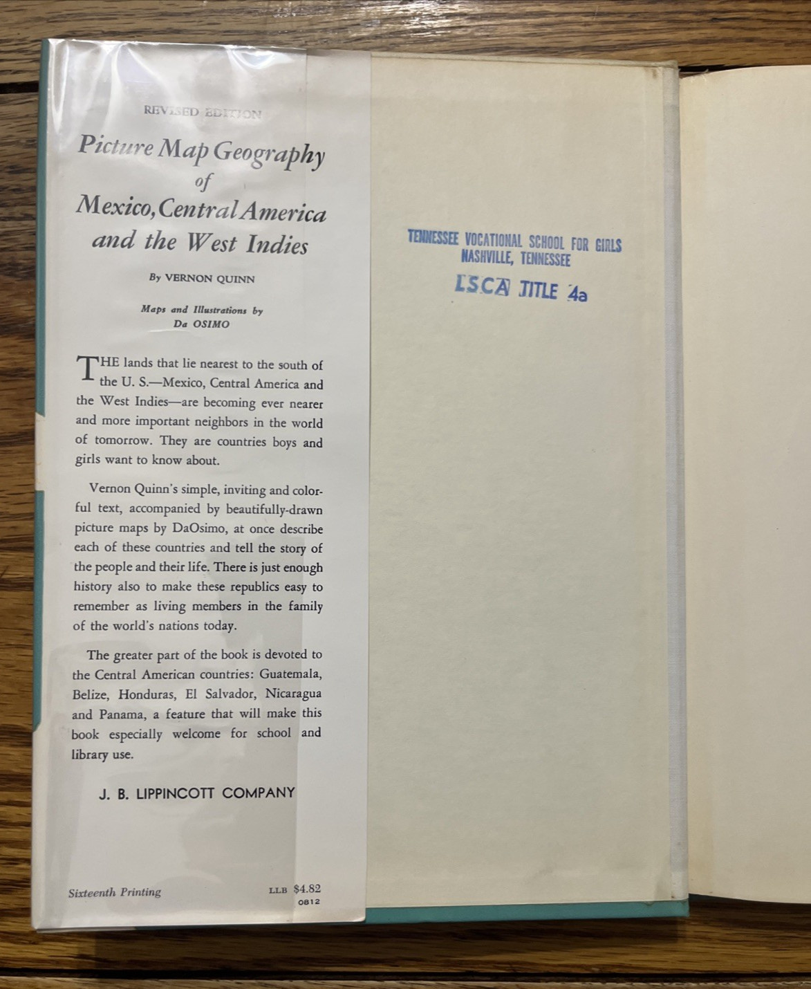 Picture Map Geography Mexico, Central America and the West Indies, Vernon Quinn