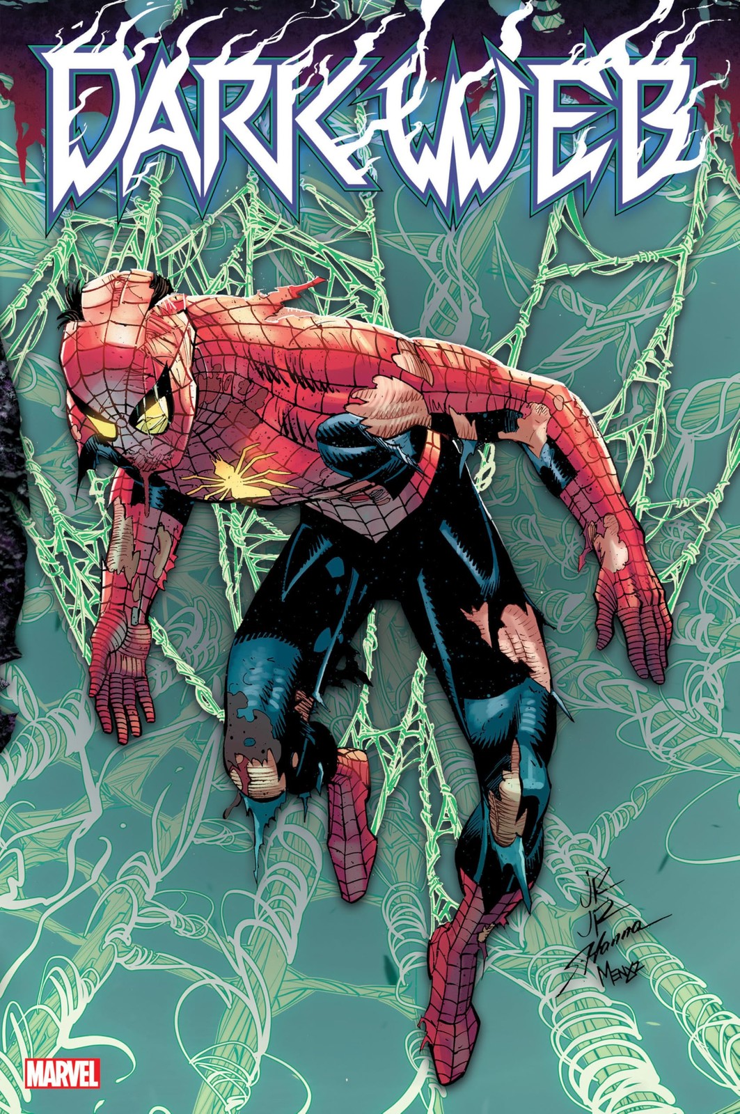 Dark Web Omnibus Romita Jr. Cover