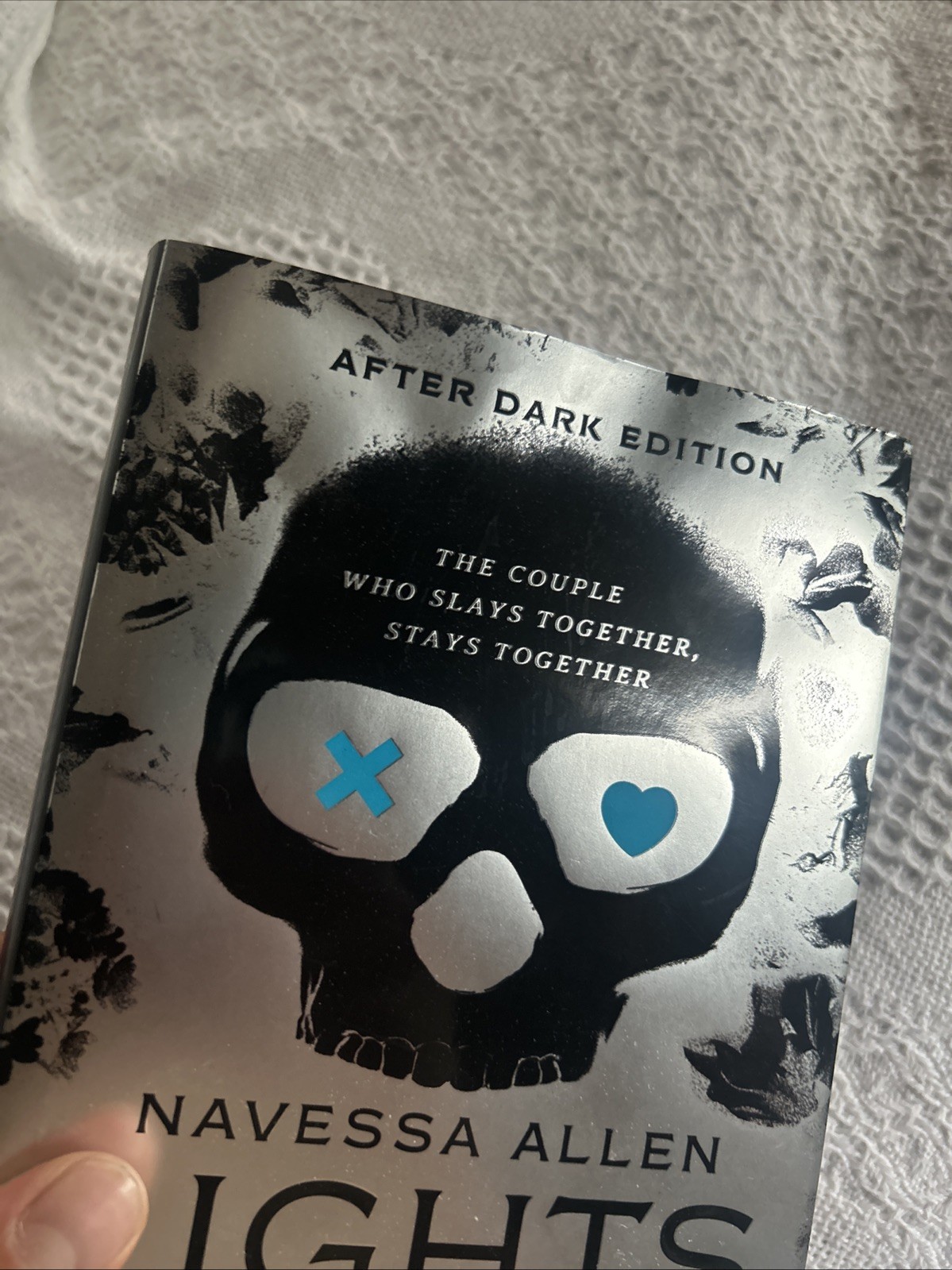 Lights Out After Dark Edition by Navessa Allen Slowburn Zando First Printing HC