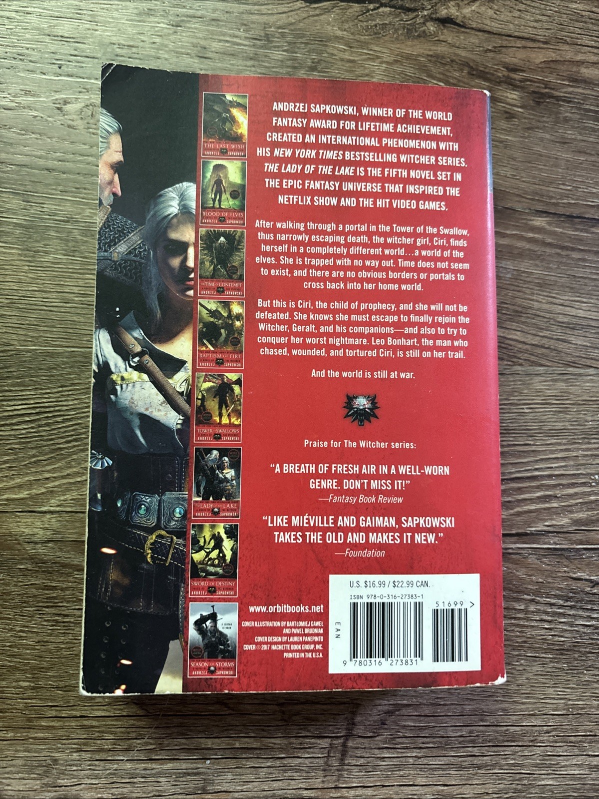 The Lady of the Lake (The Witcher, 5) – Andrzej Sapkowski Netflix – Y606