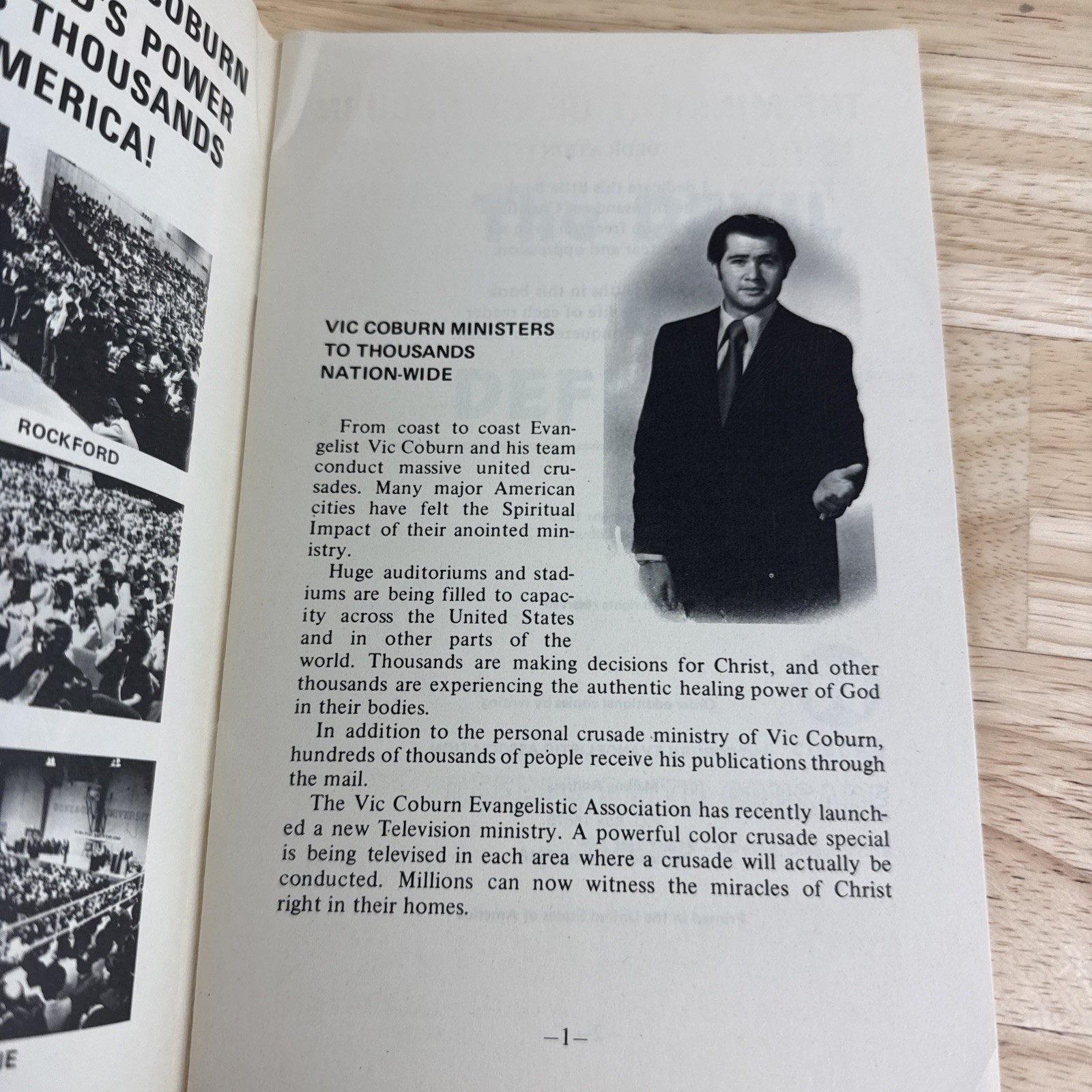 The Devil is Defeated – Vic Coburn – 1973 – 32 pages – Rare – Pentecostal