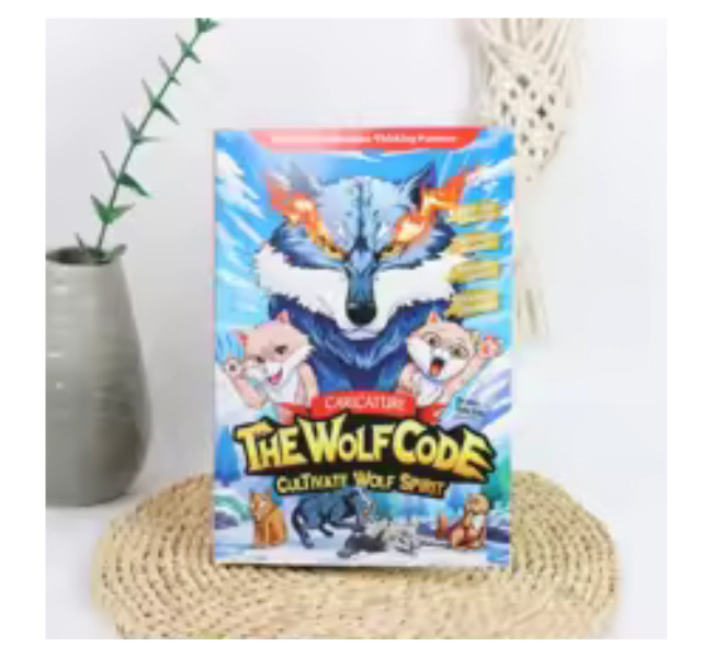 The Wolf Code Cultivate Wolf Spirit Growth Mindset Children’s Book English