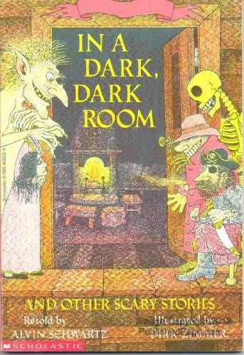 In a Dark, Dark Room and Other Scary – Paperback, by Alvin Schwartz – Very Good