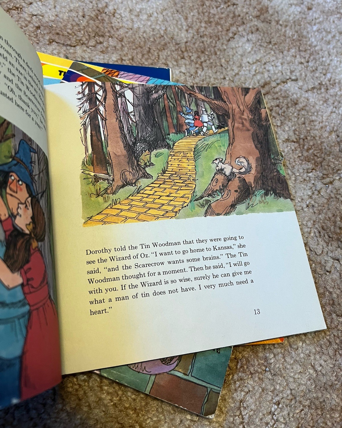 Lot Of 6 Vintage Troll Associates Children’s Books Wizard Of Oz Puss Henny