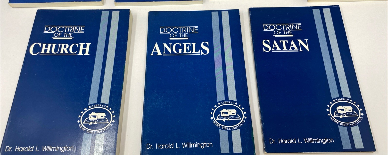 Liberty Bible Institute Doctrine Books Lot 11 Harold Willmington Unmarked Pages