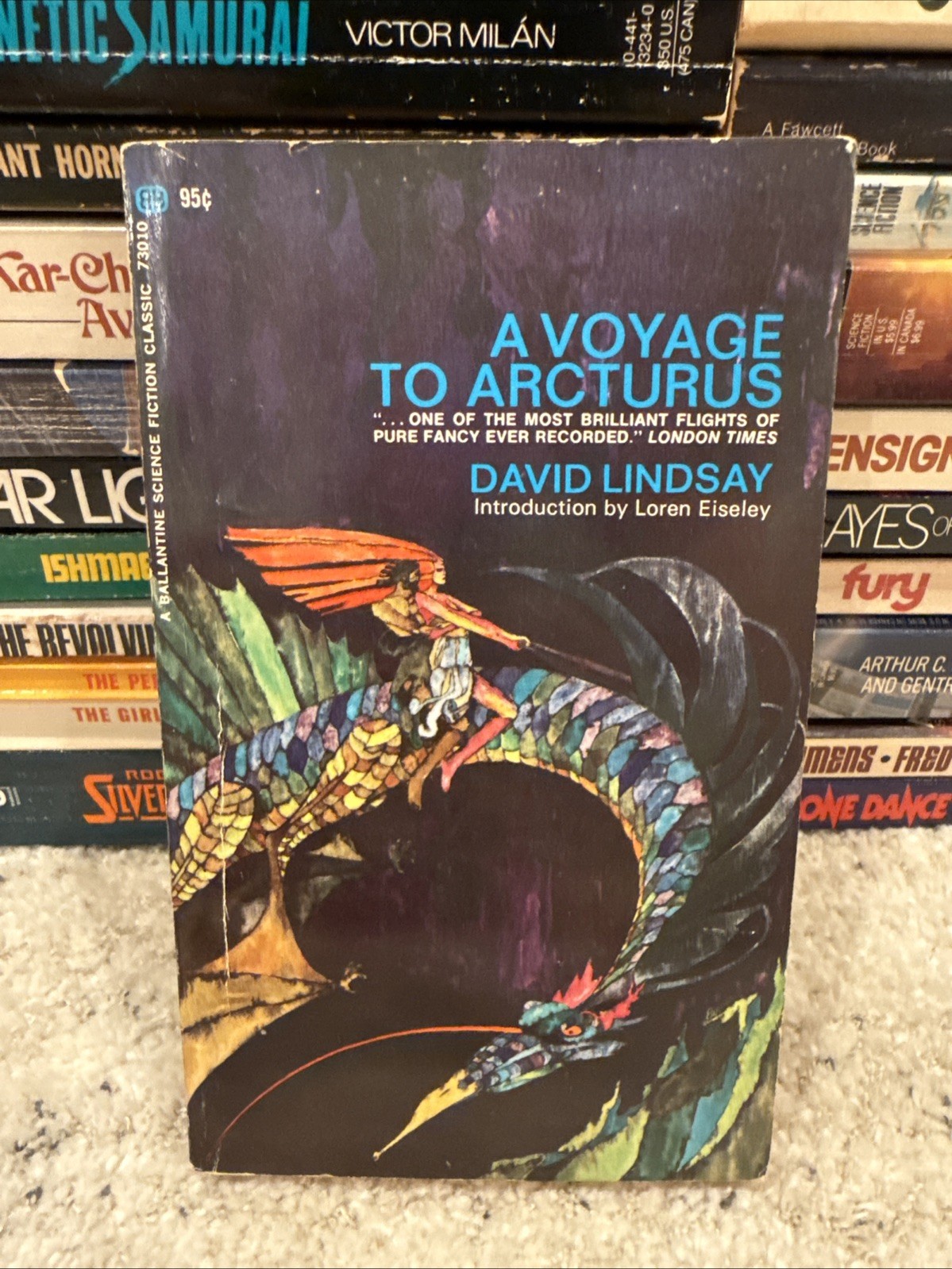 A VOYAGE TO ARCTURUS David Linsay Ballantine Adult Fantasy 1st Printing 1968