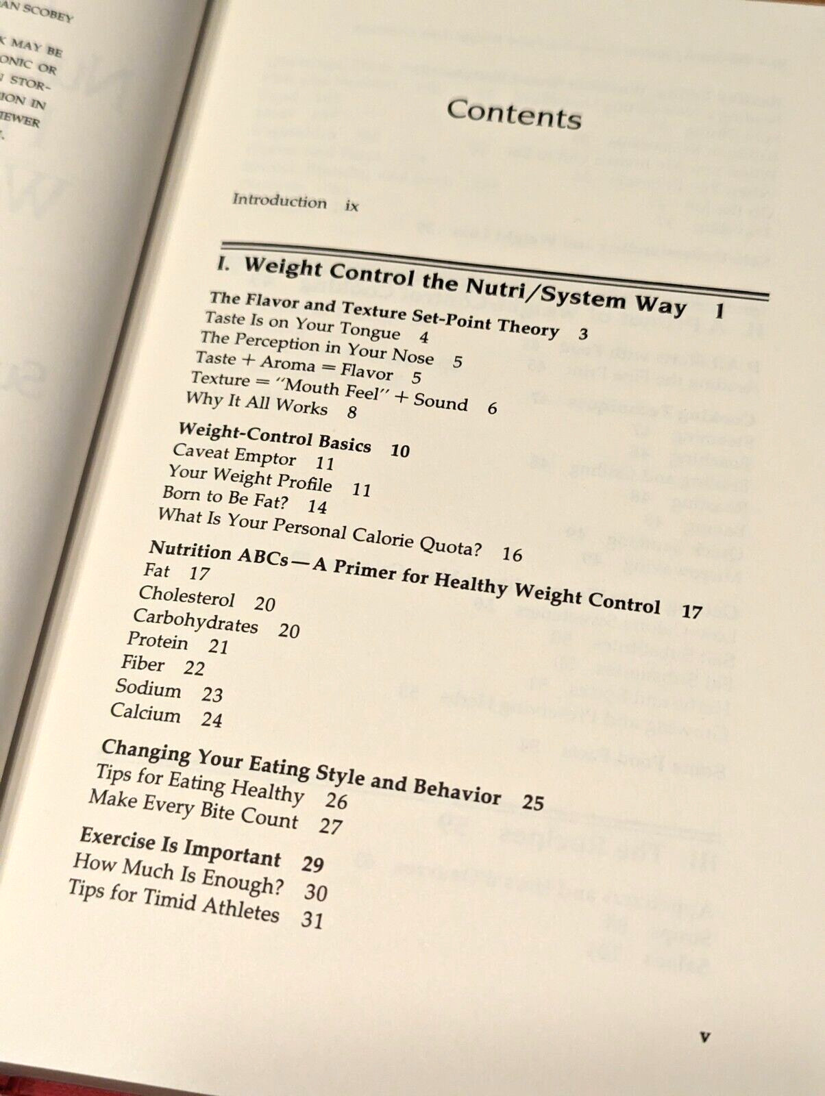 Nutri-System Flavor Set-Point Weight-Loss Cookbook 1990 1st Edition Hardcover