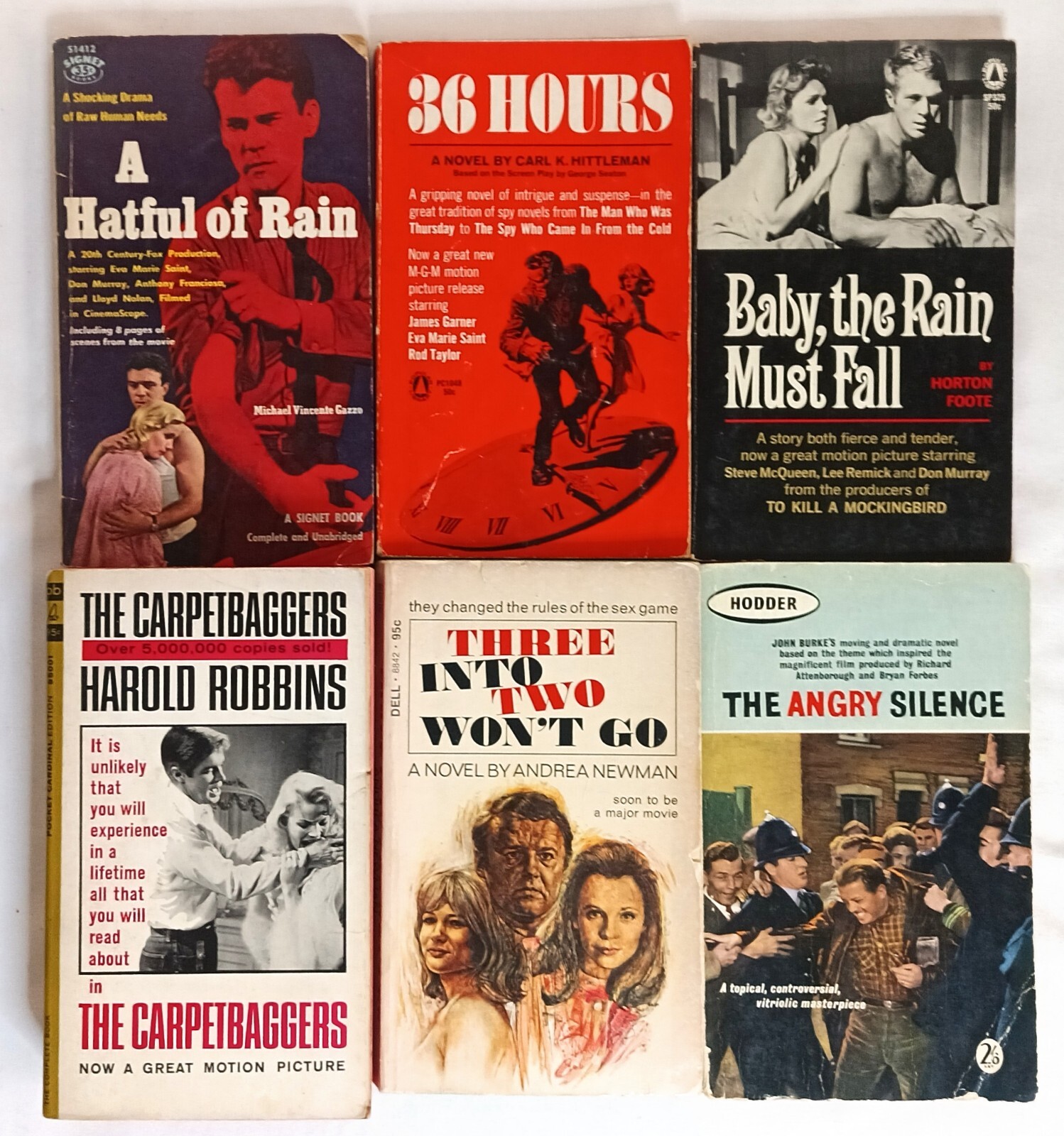 Paperback Book Lot Of 32 Movie Tie-Ins Adaptations From 1950s Thru 2000s