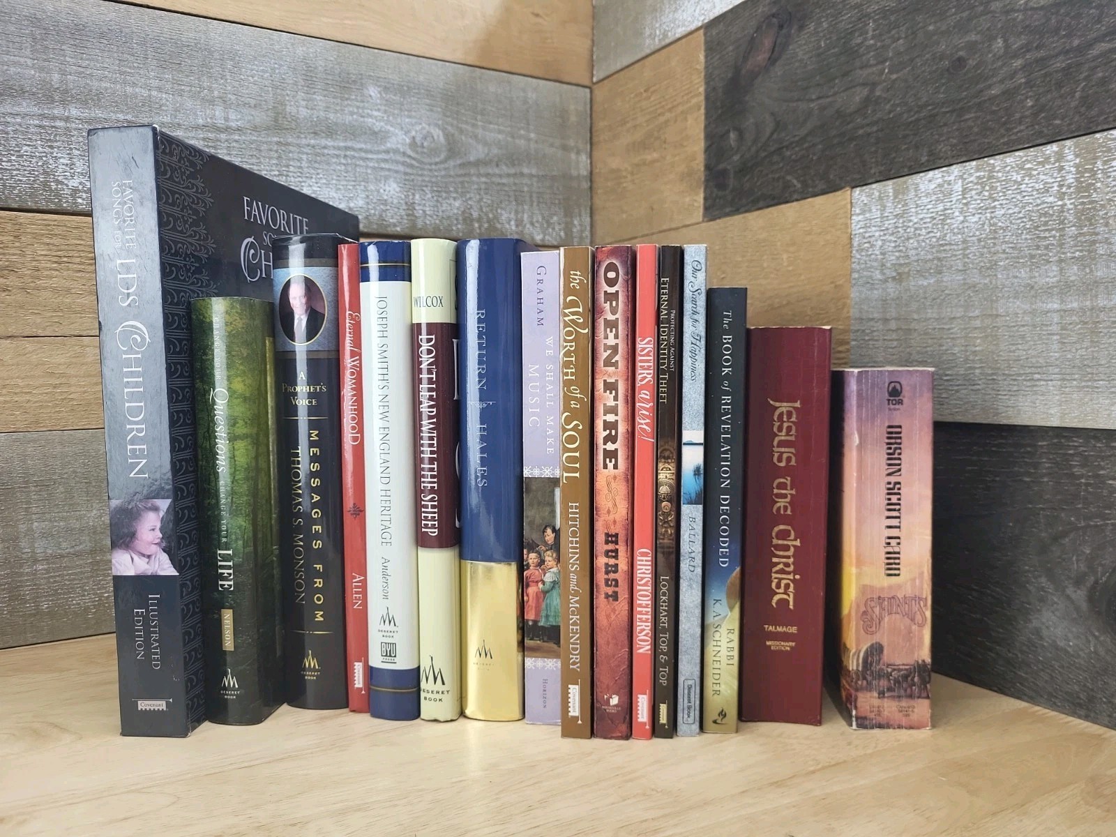 Lot Of 16 LDS Books Deseret Covenant Communication